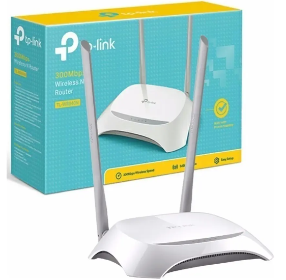 Router Inalámbrico TPLINK TL-WR840N 300Mbps  1WAN 4LAN
